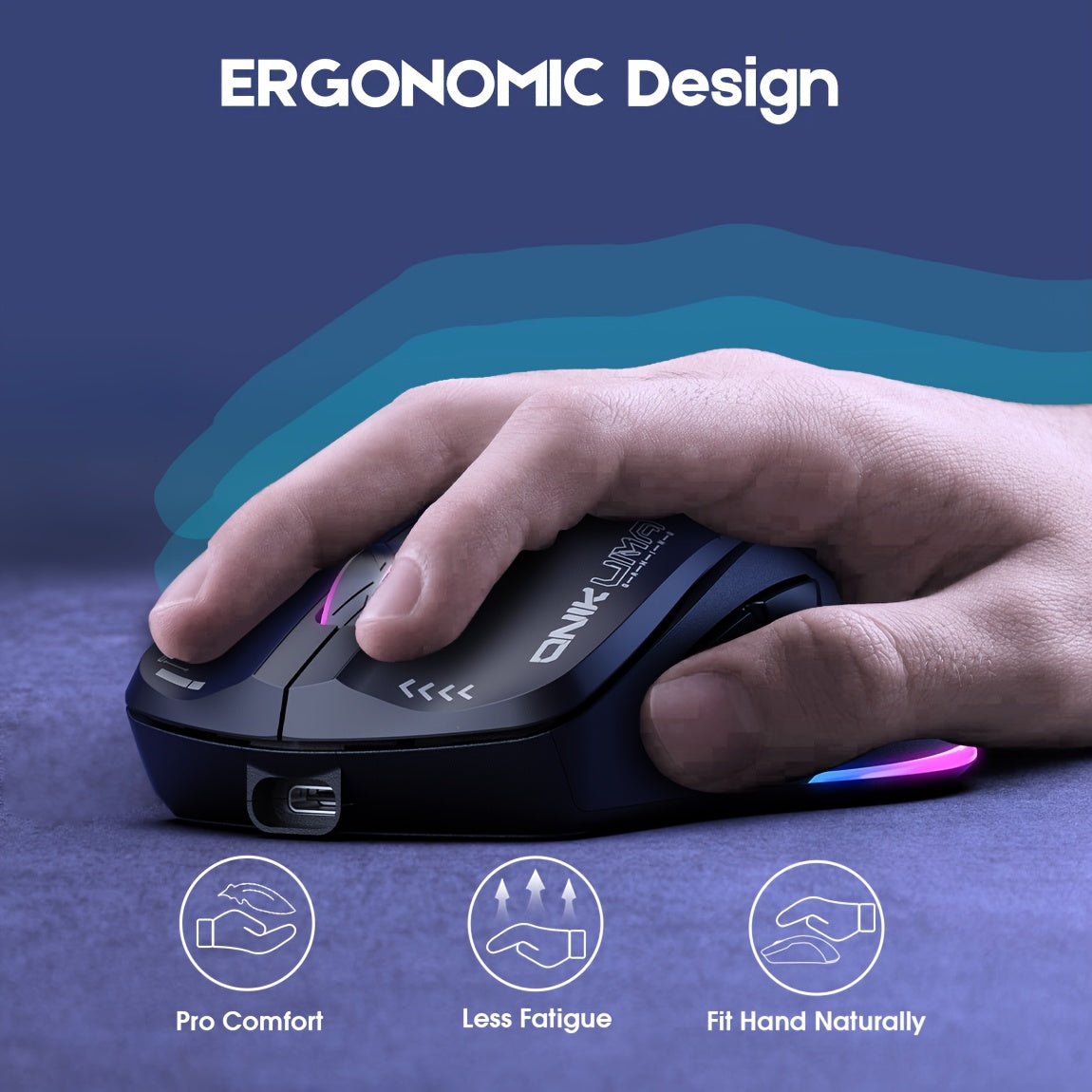 Dual Mode Wired/Wireless Gaming Mouse