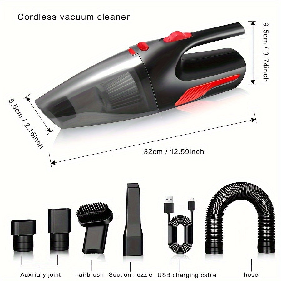 Piece High-Power Wireless Vacuum Cleaner
