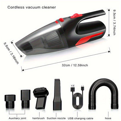 Piece High-Power Wireless Vacuum Cleaner