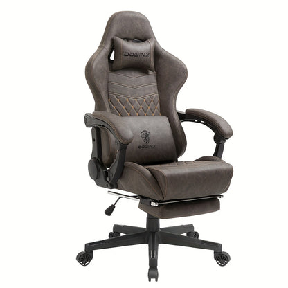 Dowinx Gaming Chair with Massage Lumbar Support