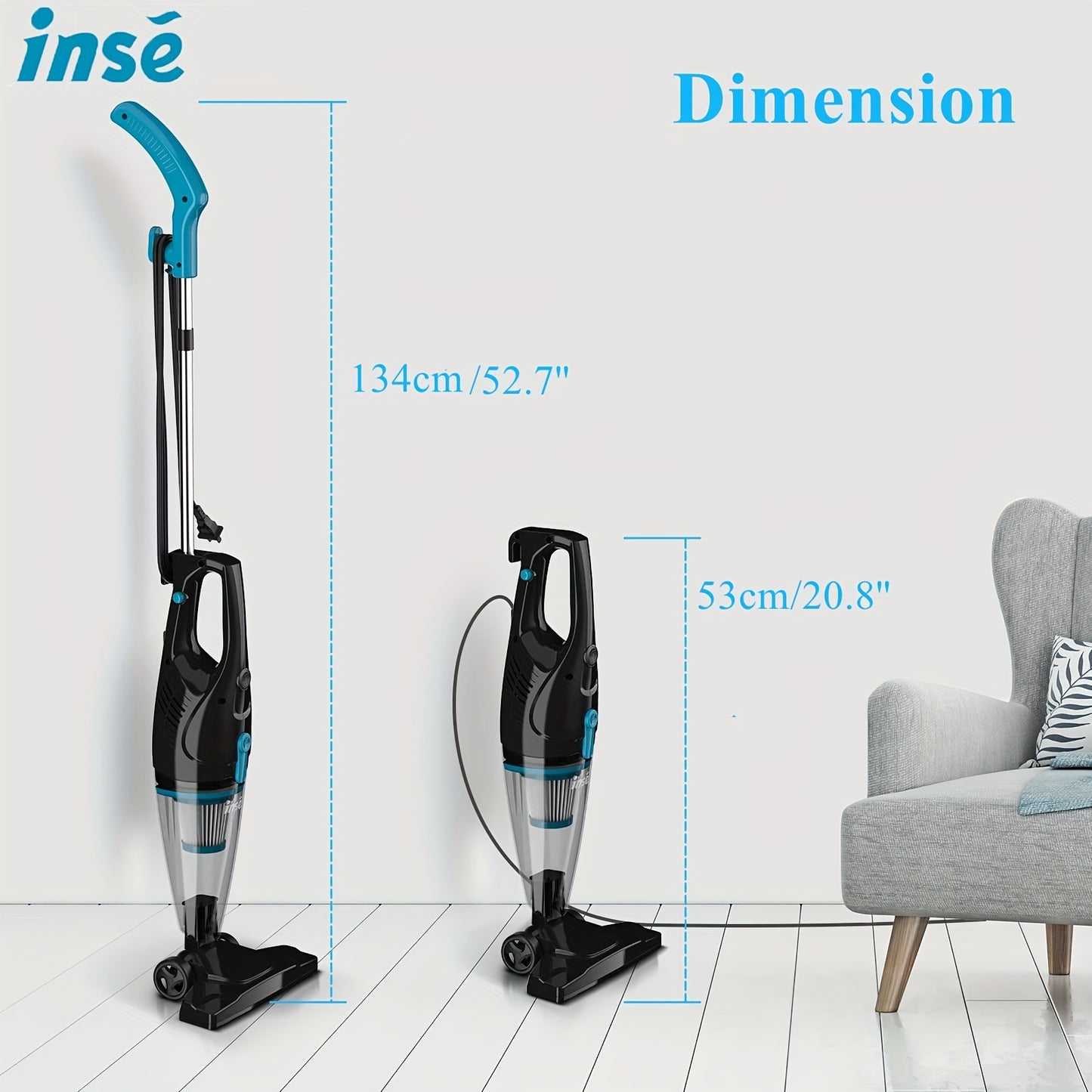 INSE R3s Corded Vacuum Cleaner
