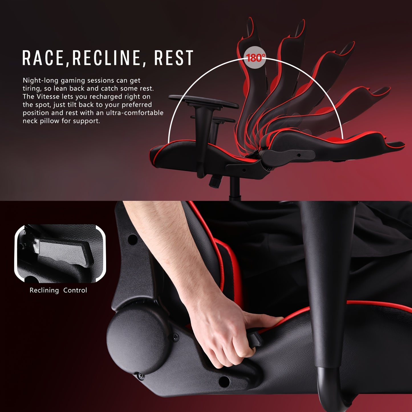 High Back Ergonomic Gaming Chair