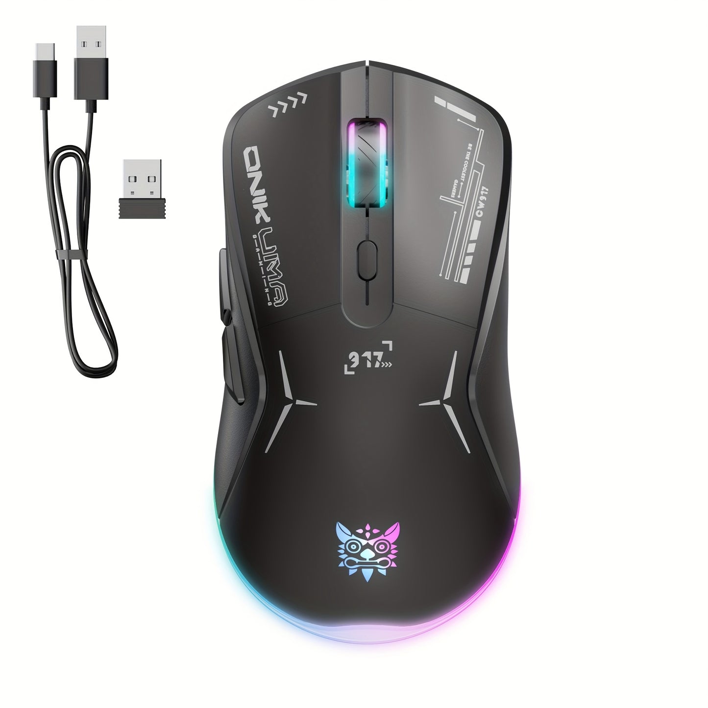 Dual Mode Wired/Wireless Gaming Mouse