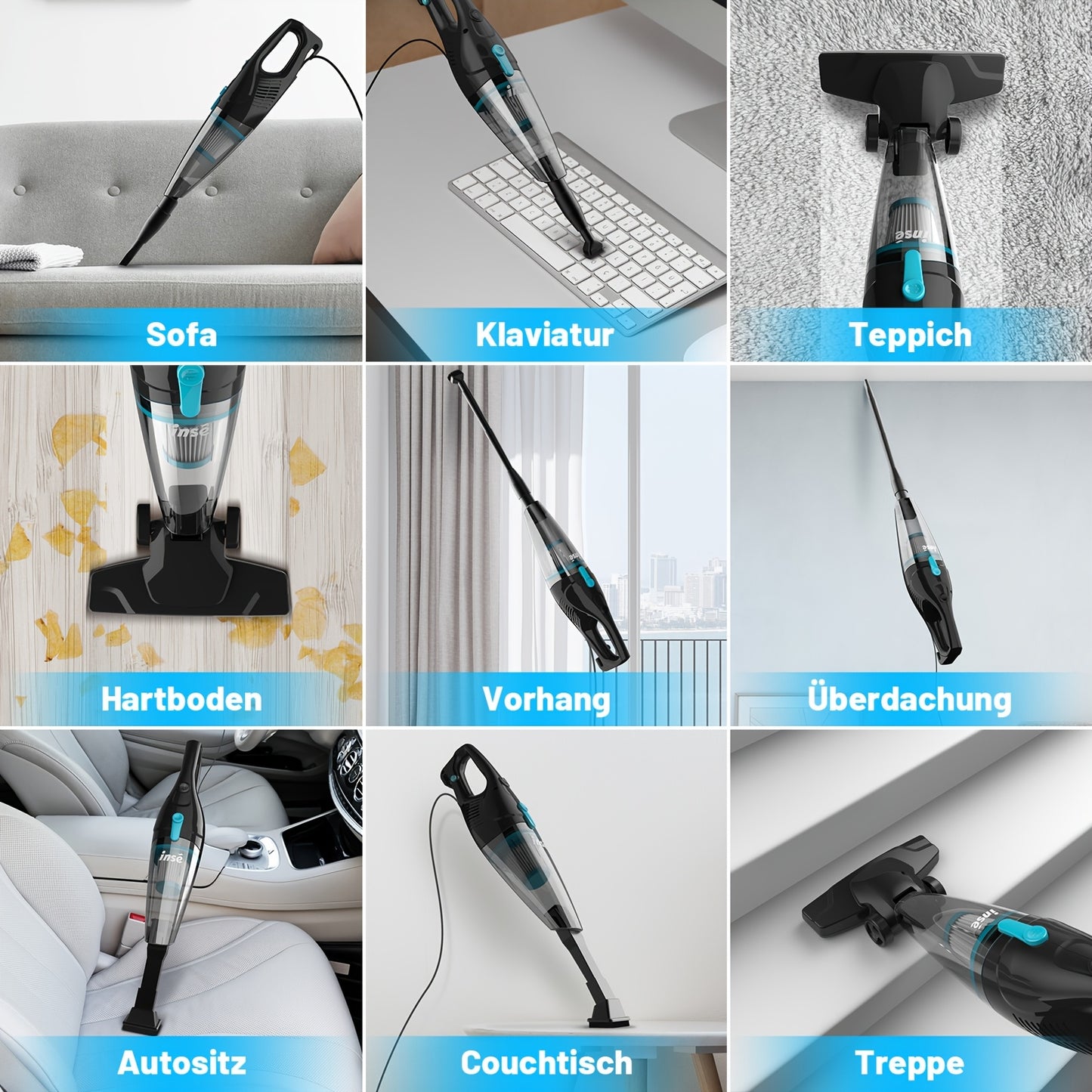 INSE R3s Corded Vacuum Cleaner