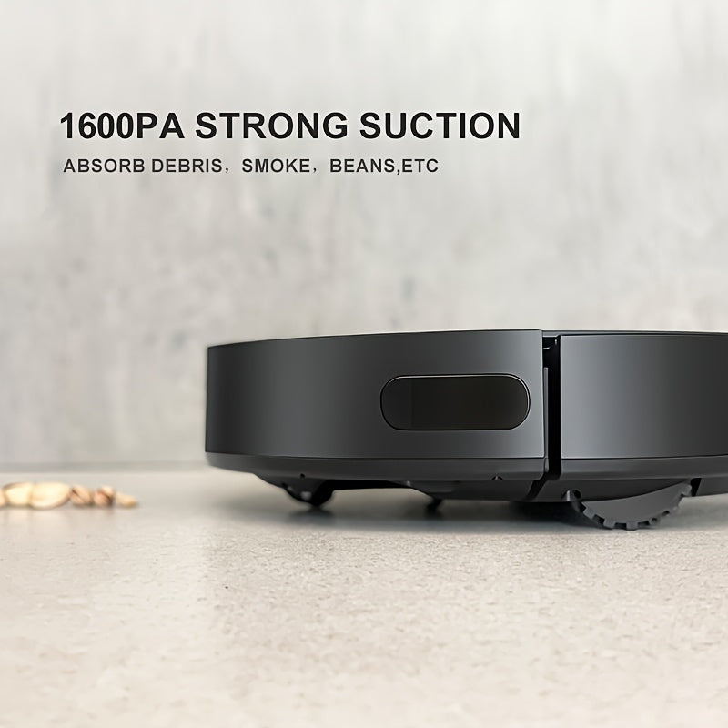 Smart Self-Charging Robot Vacuum Cleaner – 2-in-1 Cleaning for Pet Hair & Hard Floors