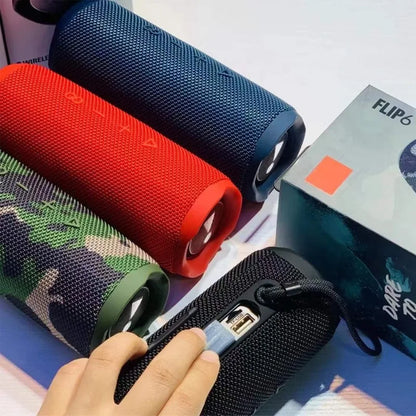 Flip6 Portable Bluetooth Dual Speaker with Subwoofer