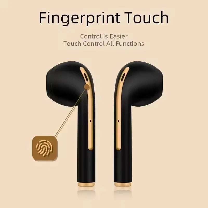 J18 HiFi Wireless Earphones – Bluetooth Stereo with Touch Control